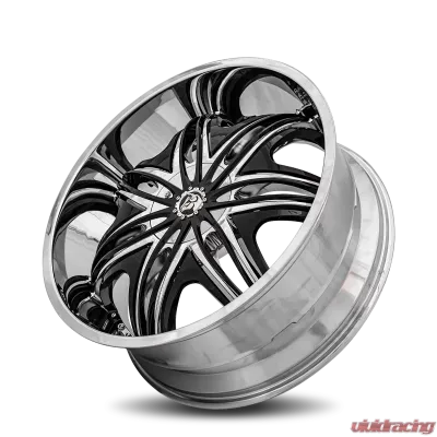 Diablo Morpheus Wheel 24x10 6x135/139.7 40 87 Chrome - MOR-2416D594087